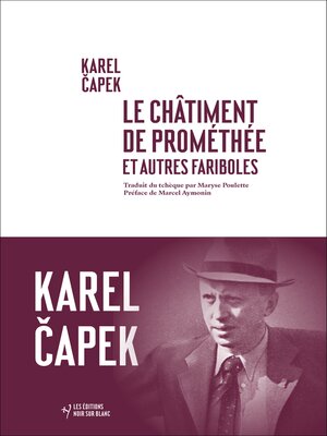 cover image of Le châtiment de Prométhée et autres fariboles